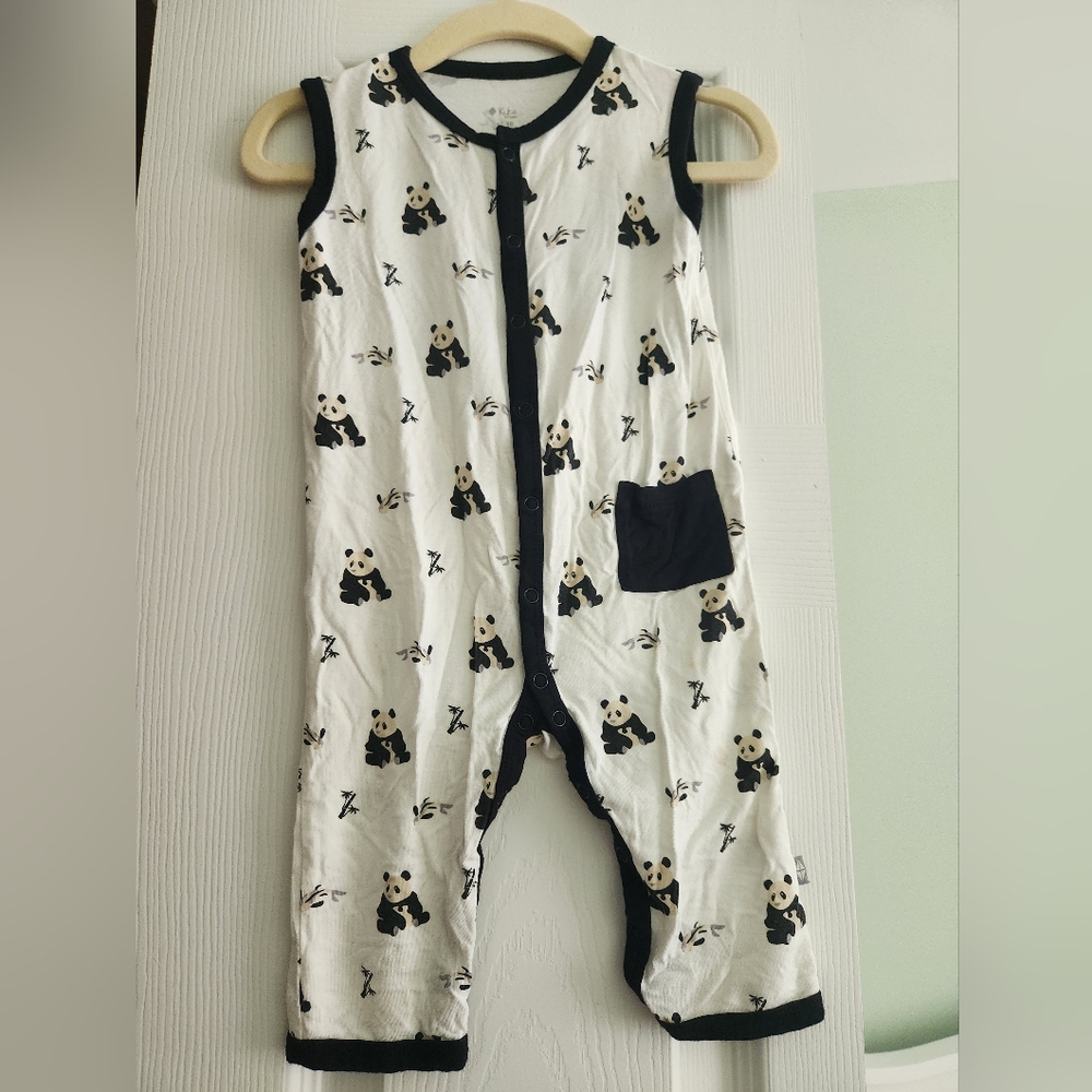 kyte baby sleeveless romper 12-18